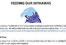 Feeding Our Skyhawks