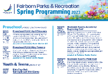 Fairborn Parks and Recreation Spring Programming