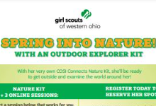 Girl Scouts Spring into Nature