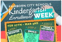 FCS Kindergarten Registration February 27-March 3, 2023