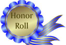 Bakerr Middle School Honor Roll for 1st Quarter