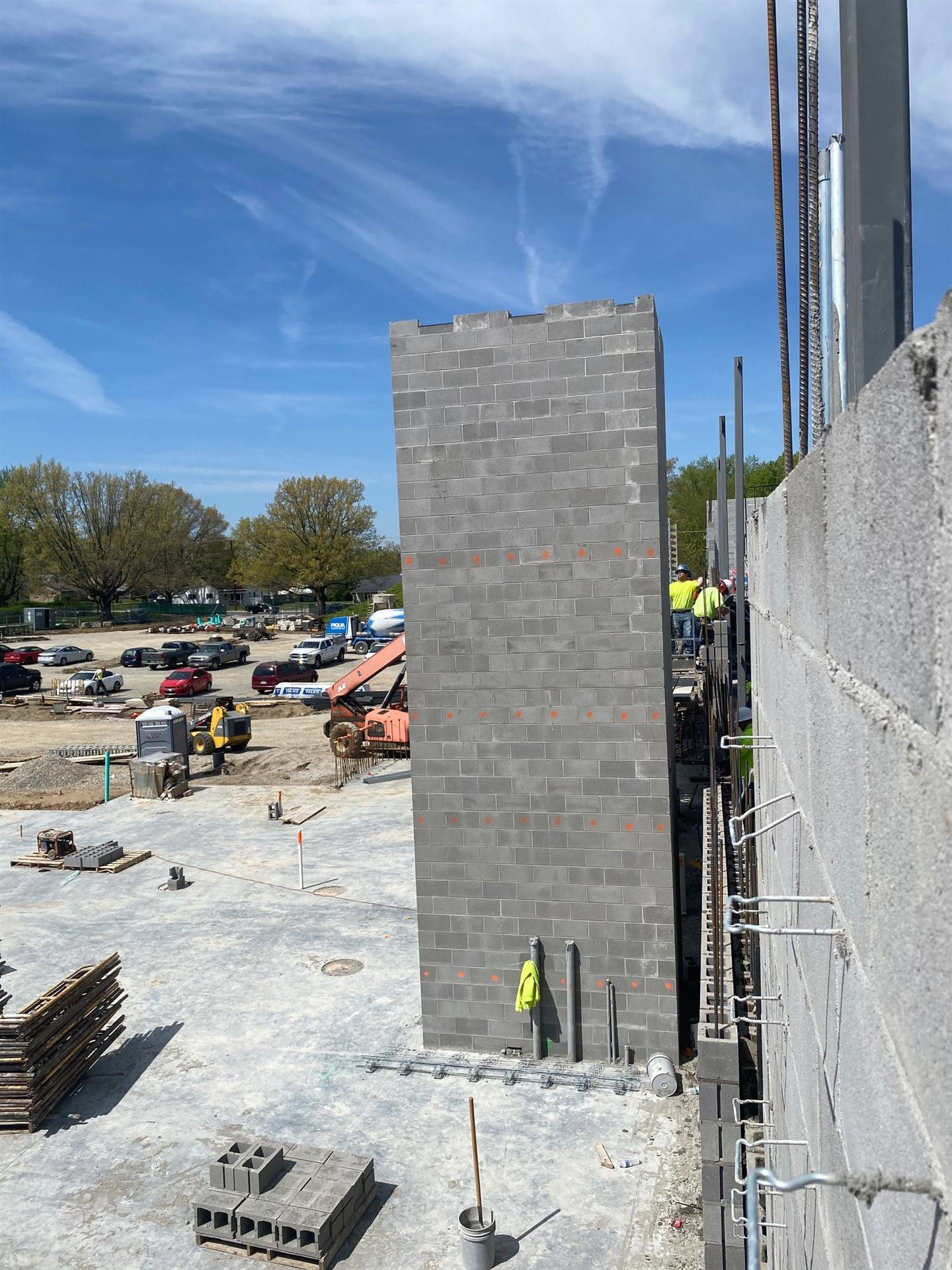 April 27th Elevator photo Fairborn Intermediate construction site