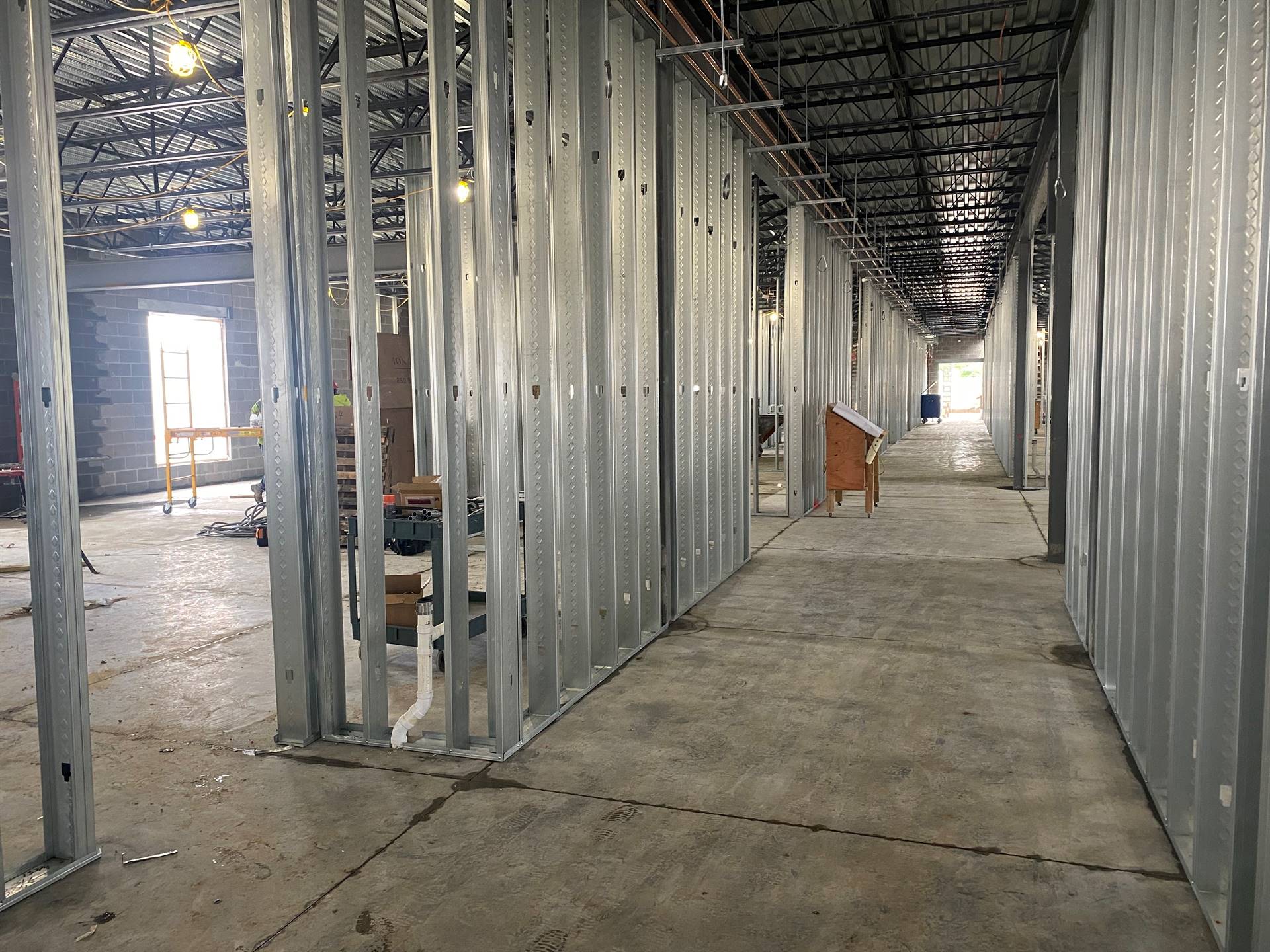 Area B One-May 12, 2021 Fairborn Intermediate construction site