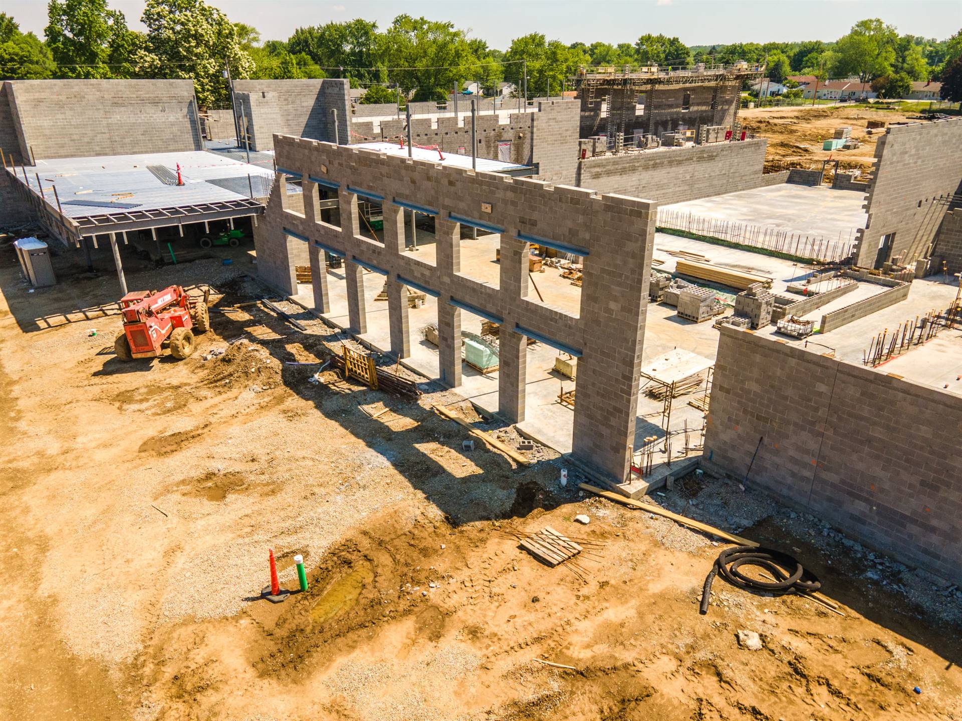 Overview FIS construction site from Busy Bee Aerial Productions LLC June 5, 2021