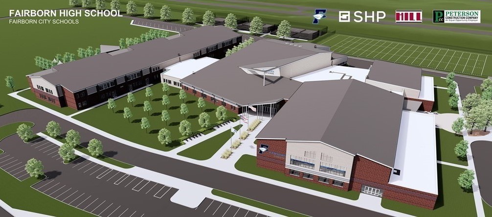 Rendering of Fairborn High School 