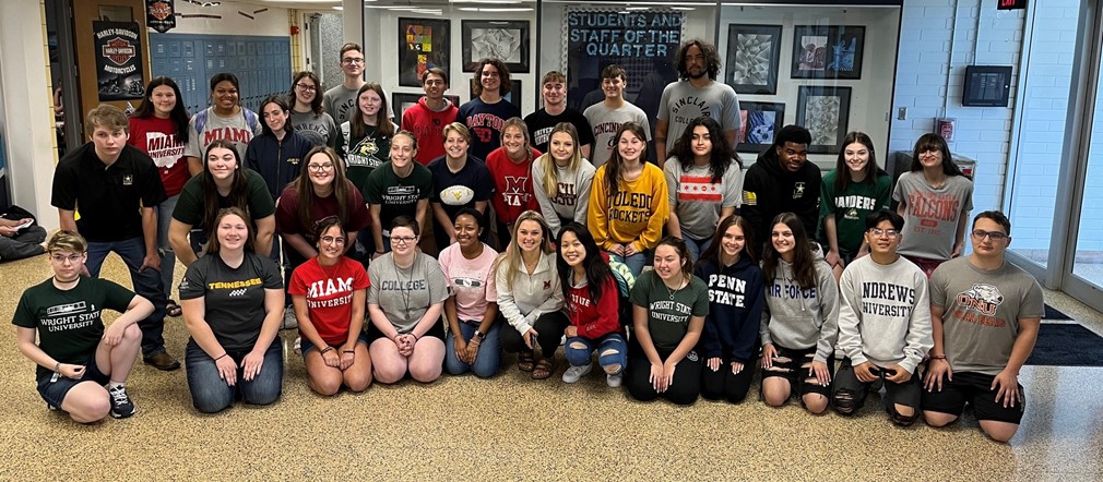 Fairborn High School College and Military Shirt Day Class of 2022