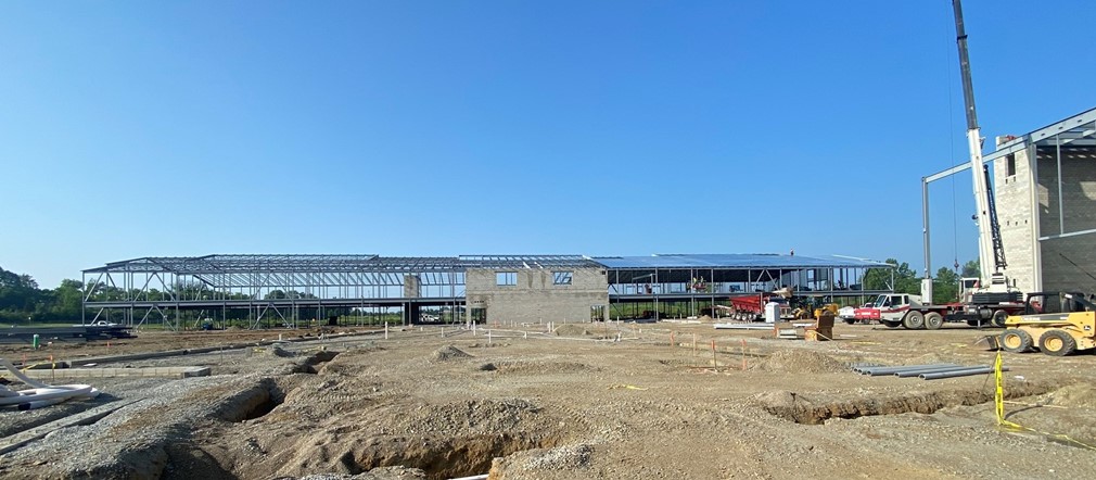 Fairborn High School construction site Wednesday, June 15, 2022