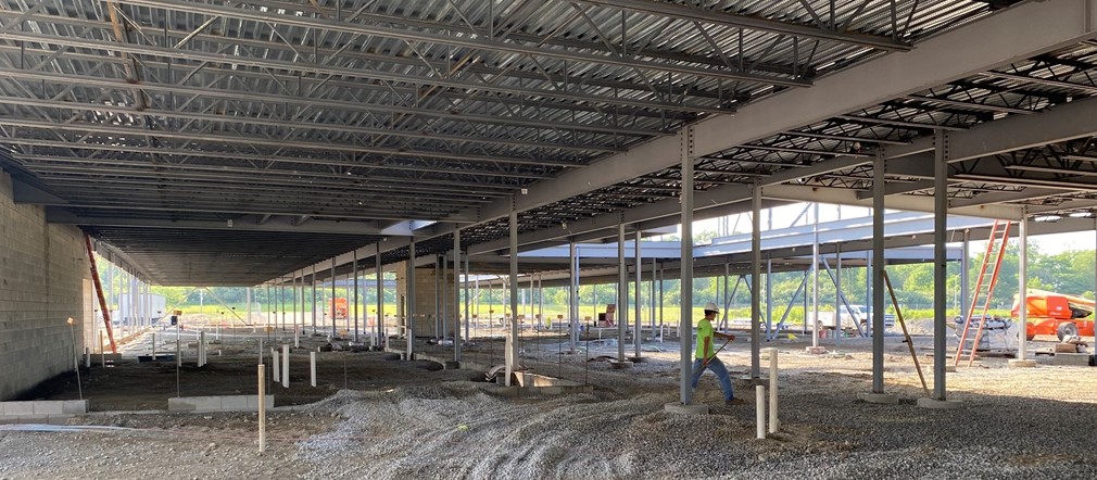 Fairborn High School construction site Wednesday, June 15, 2022