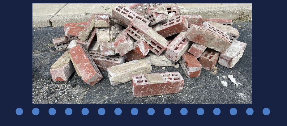 Bricks are available at the former Five Points/Fairborn Primary-Funderburg side of building