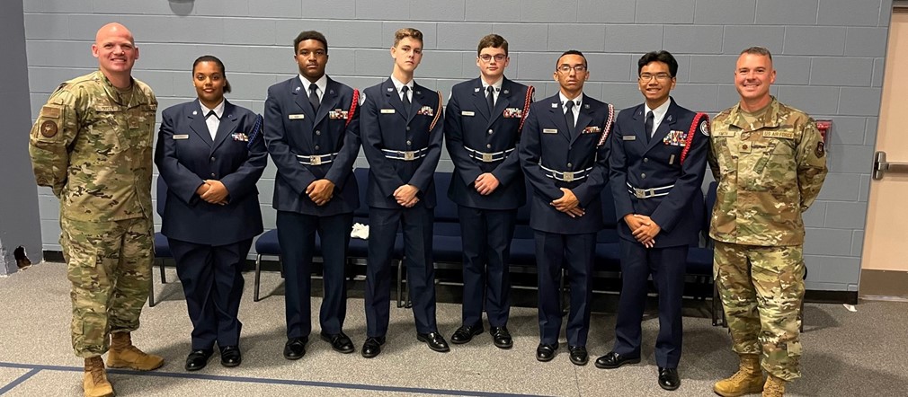 Leadership and Service from our FHS AFJROTC