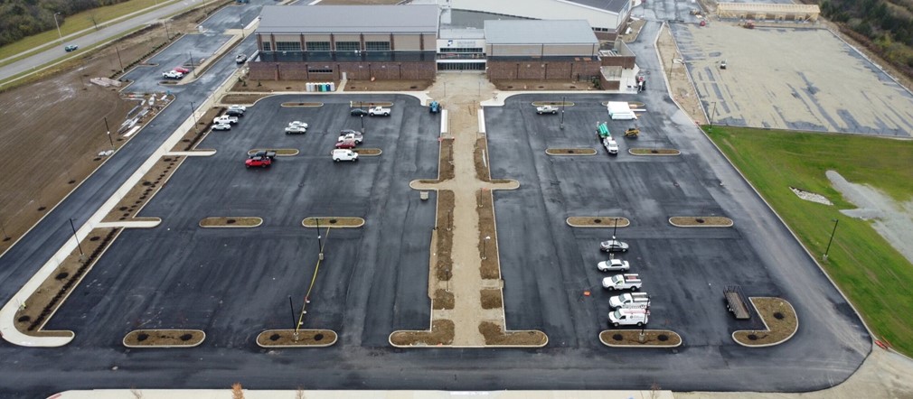 Updated photographs Fairborn High School construction site 11-22-2023