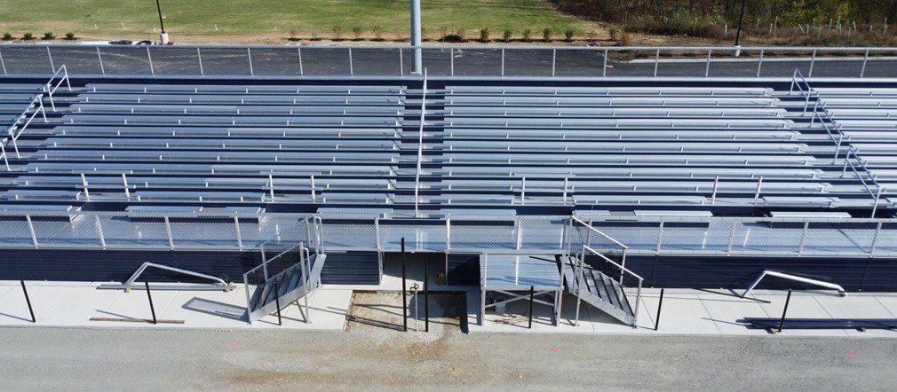 Fairborn High School construction photo November 8, 2023