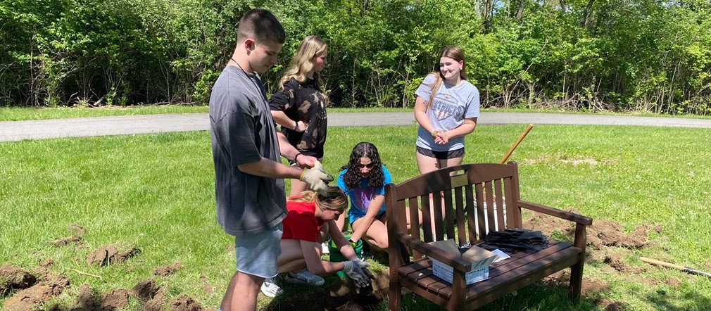 In honor of Lily Clingner-Memorial Bench at Community Park