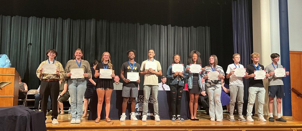 Baker Middle School Awards
