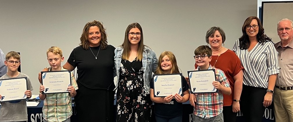 FCS Scholars attain recognition for academic achievement and top scores on state testing