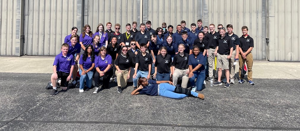 FHS AFJROTC at Air Camp with Beavercreek and Bellbrook AFJROTC programs! Leadership and opportunities!