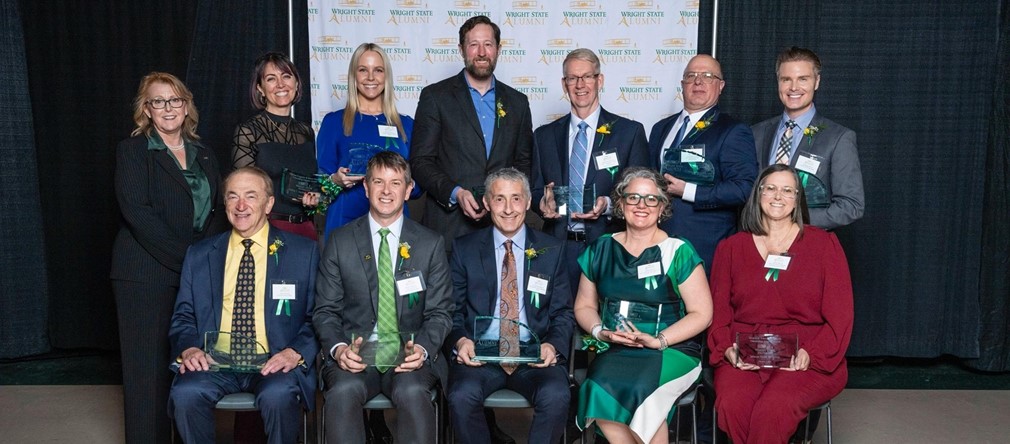 Fairborn graduates, Scott W. Bauer, B.S.B., M.B.A. and Nicholas C. Bambakidis, MD receive &#34;Distinguished Alumni Award&#34; at WSU