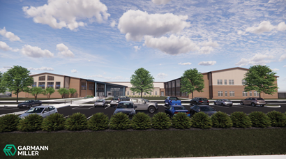 Rendering of Fairborn Middle School 